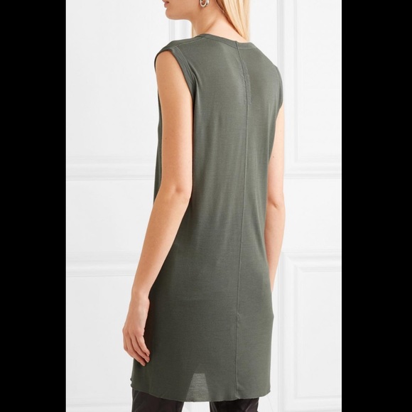 Rick Owens Drkshdw Jersey Shealth Dress - Picture 2 of 7